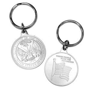 Military Service Keychain Army